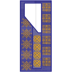ERIAG0007: Agbada Embroidery Design