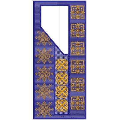 ERIAG0007: Agbada Embroidery Design