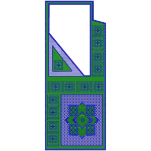 ERIAG0012: Agbada Embroidery Design