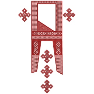 ERIAG0013: Agbada Embroidery Design