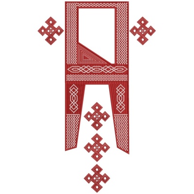 ERIAG0013: Agbada Embroidery Design