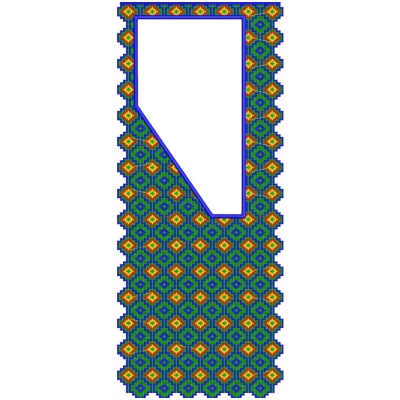 ERIAG0041: Agbada Embroidery Design