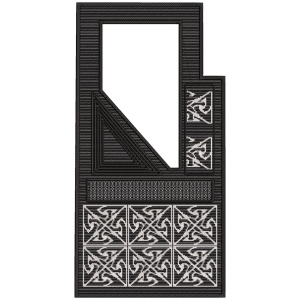 Agbada Embroidery ERIAG0090