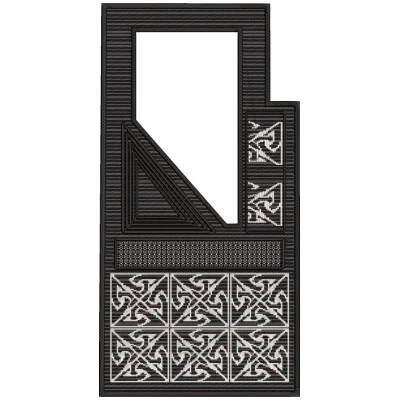 Agbada Embroidery ERIAG0090