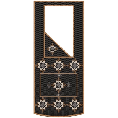 ERIAG0122: Agbada Embroidery Design