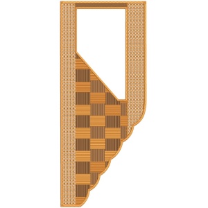 ERIAG0143: Agbada Embroidery Design