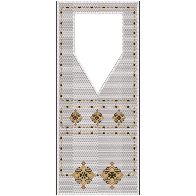 ERIAG0226: Agbada Embroidery Design