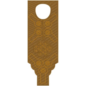 ERIAG0236: Agbada Embroidery Design
