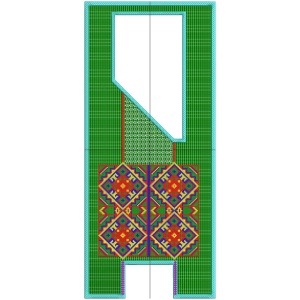 ERIAG0258: Agbada Embroidery Design