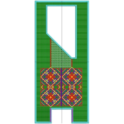 ERIAG0258: Agbada Embroidery Design