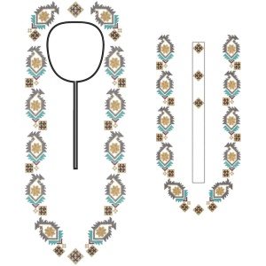 ERIAG0285: Agbada Embroidery Design