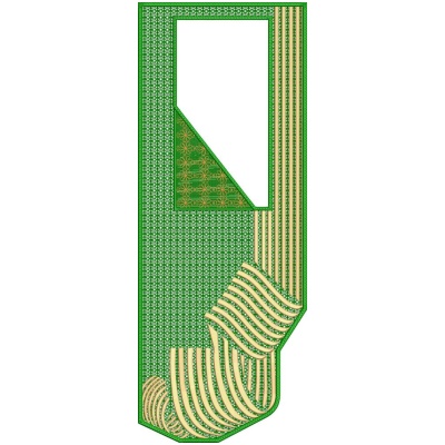 ERIAG0292: Agbada Embroidery Design