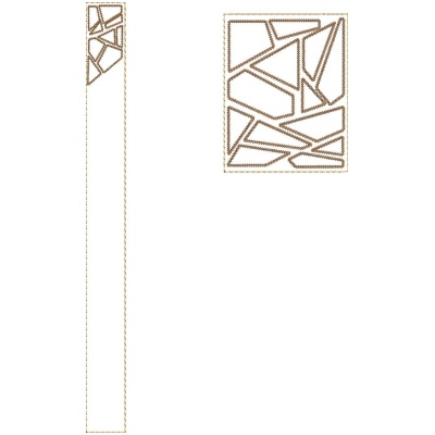 ERIFP0100: Senator/Kaftan Embroidery Design