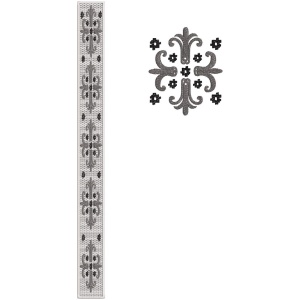 ERIFP0102: Senator/Kaftan Embroidery Design