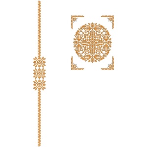 ERIFP0127: Senator/Kaftan Embroidery Design
