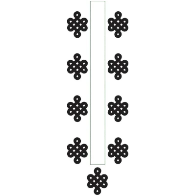 ERIFP0130: Senator/Kaftan Embroidery Design