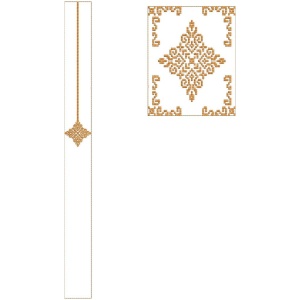 ERIFP0131: Senator/Kaftan Embroidery Design