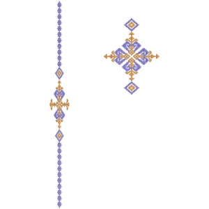 ERIFP0133: Senator/Kaftan Embroidery Design