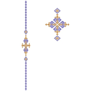ERIFP0133: Senator/Kaftan Embroidery Design