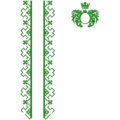ERIFP0196: Senator/Kaftan Embroidery Design