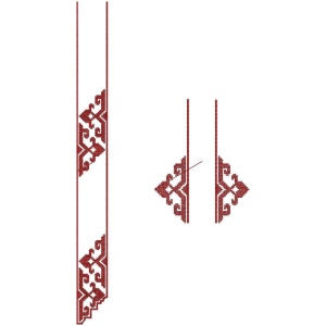 ERIFP0215: Senator/Kaftan Embroidery Design