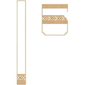 ERIFP0222: Senator/Kaftan Embroidery Design