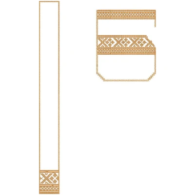 ERIFP0222: Senator/Kaftan Embroidery Design