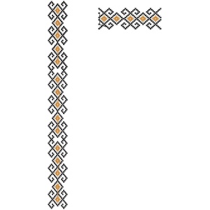 ERIFP0225: Senator/Kaftan Embroidery Design