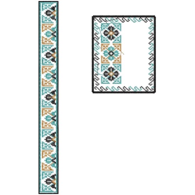 ERIFP0226: Senator/Kaftan Embroidery Design