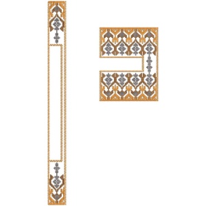 ERIFP0247: Senator/Kaftan Embroidery Design
