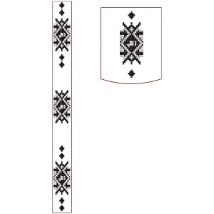 ERIFP0251: Senator/Kaftan Embroidery Design