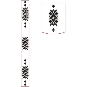 ERIFP0251: Senator/Kaftan Embroidery Design