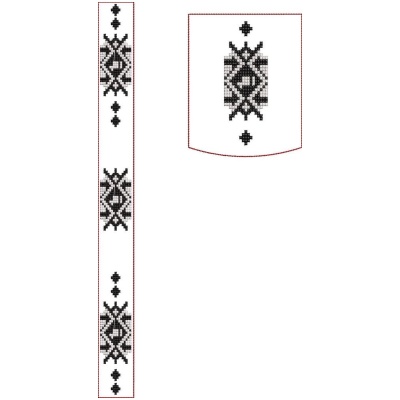 ERIFP0251: Senator/Kaftan Embroidery Design