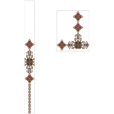 ERIFP0252: Senator/Kaftan Embroidery Design