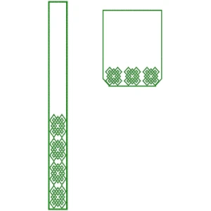 ERIFP0266: Senator/Kaftan Embroidery Design