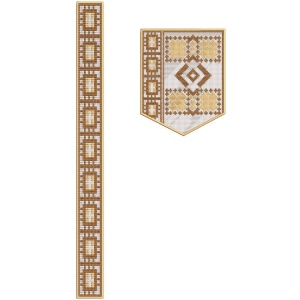 ERIFP0270: Senator/Kaftan Embroidery Design