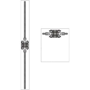 ERIFP0288: Senator/Kaftan Embroidery Design
