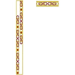 ERIFP0296: Senator/Kaftan Embroidery Design