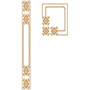 ERIFP0307: Senator/Kaftan Embroidery Design