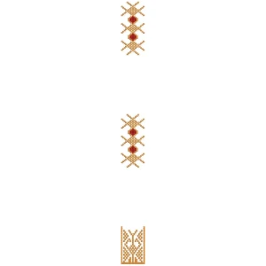 ERIFP0323: Senator/Kaftan Embroidery Design