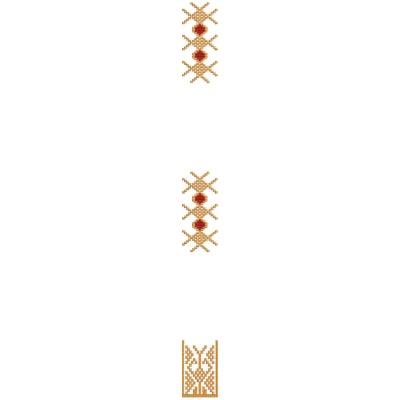 ERIFP0323: Senator/Kaftan Embroidery Design
