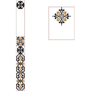 ERIFP0331: Senator/Kaftan Embroidery Design