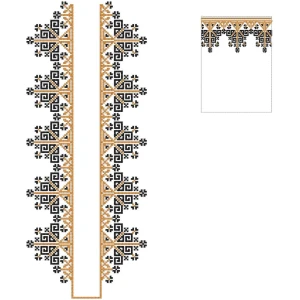 ERIFP0388: Senator/Kaftan Embroidery Design