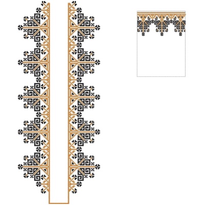 ERIFP0388: Senator/Kaftan Embroidery Design
