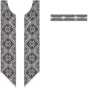 ERIFP0411: Senator/Kaftan Embroidery Design